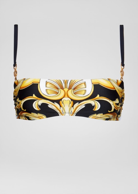 Top Bikini Versace Versace Barocco Print Dama | IZGYURK-79